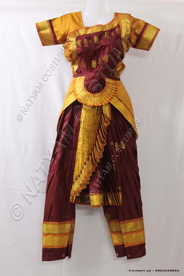 bharatanatyam dress