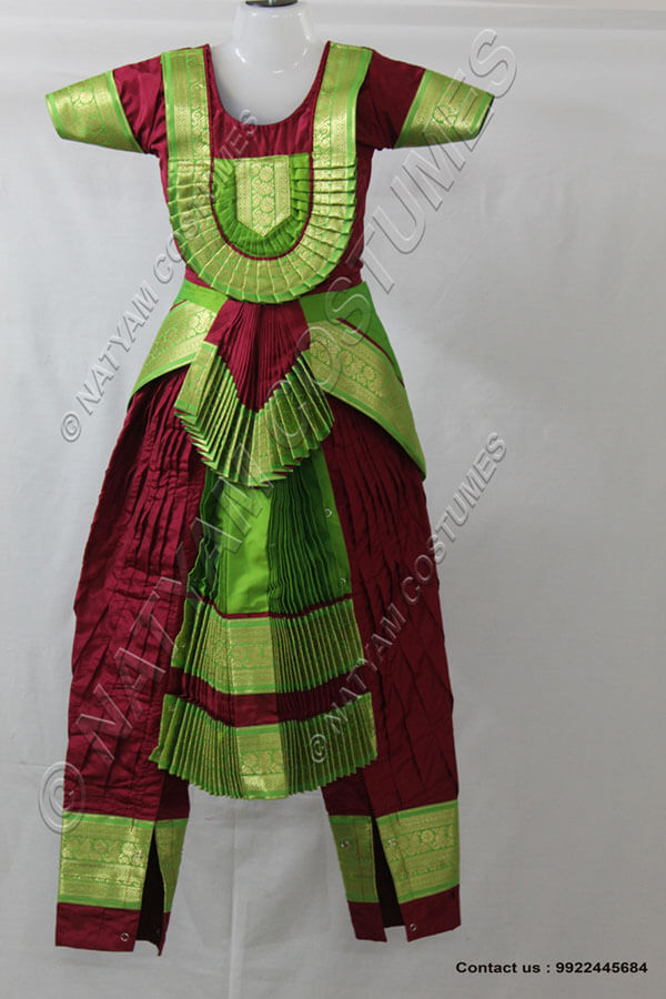 bharatnatyam costume 16