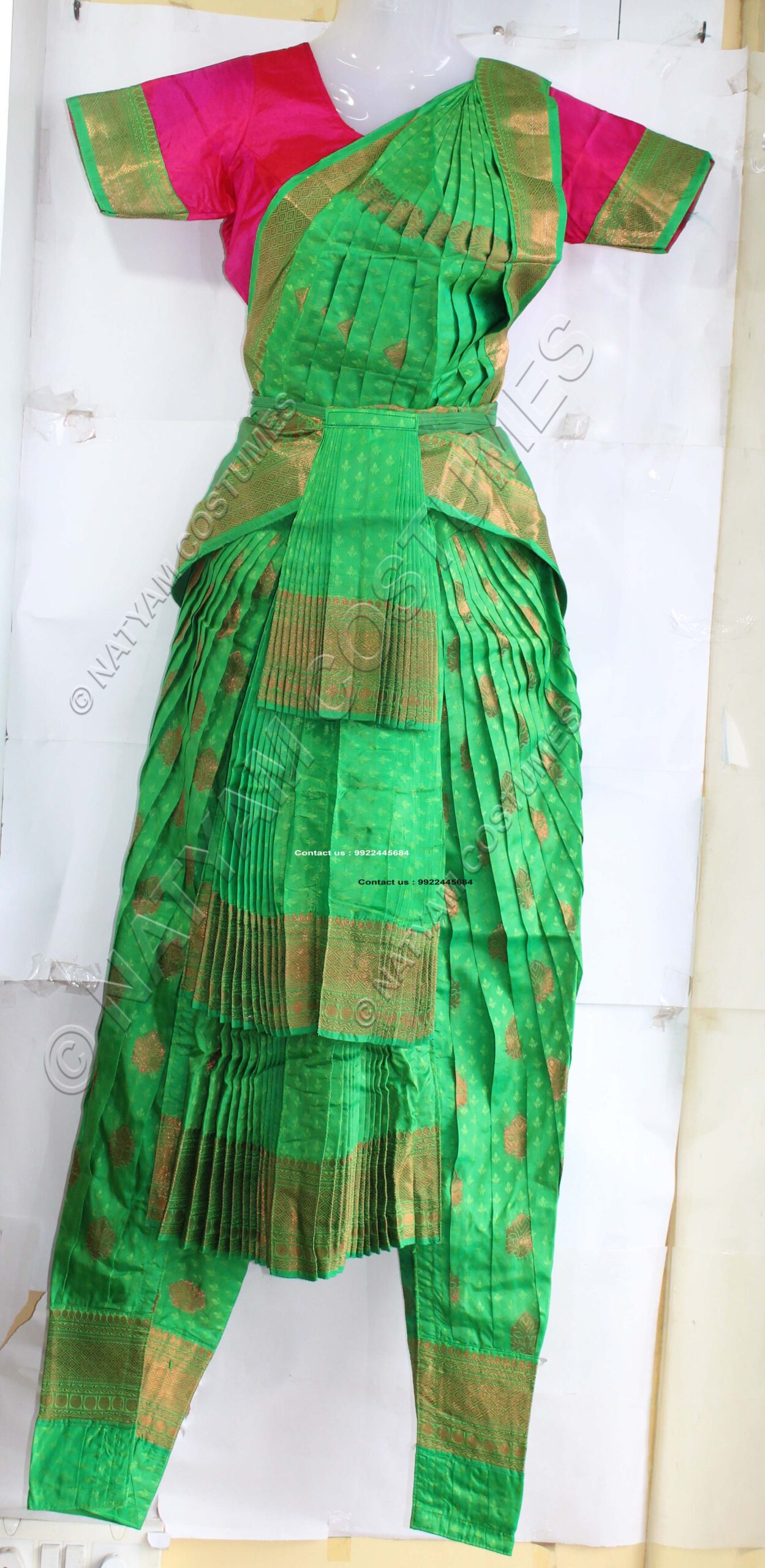 Bharatanatyam dress
